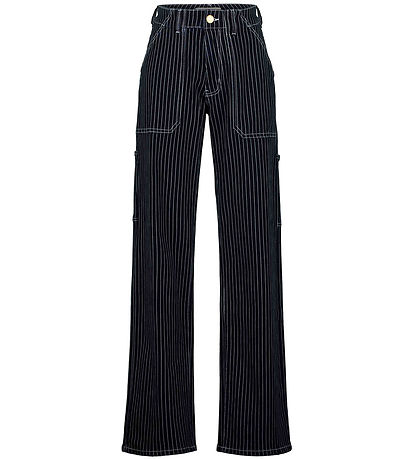 Sofie Schnoor Girls Trousers - Cianna - Dark Blue Striped