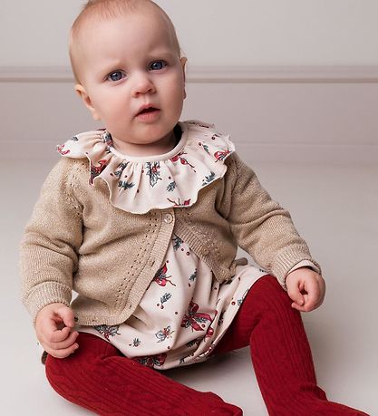 MarMar Tights - Cable - Hibiscus Red