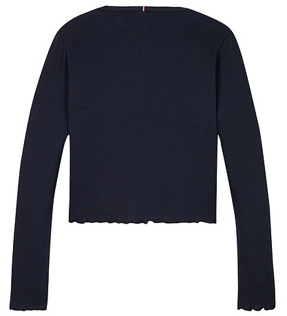 Tommy Hilfiger Blouse - Essential Rib - Desert Cloud