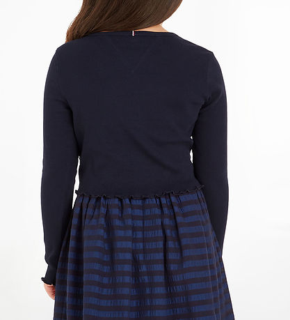 Tommy Hilfiger Blouse - Essential Rib - Desert Cloud