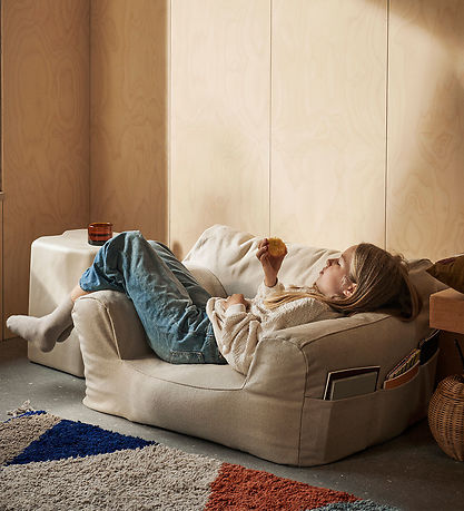 ferm Living Armchair - Billow Bean Bag - 50x80x48 cm - Off-White