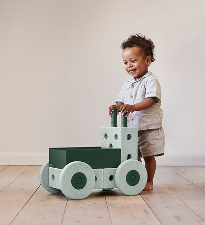 MODU Baby Walker - 3-in-1 - 48x27x44 cm - Ocean Mint/Forest Gree
