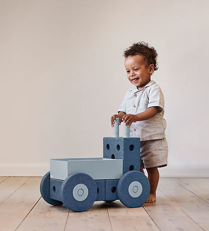 MODU Lauflernwagen - 3-I-1 - Deep Blue/Sky Blue