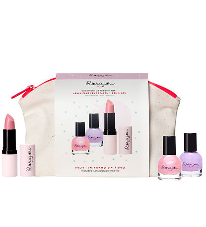Rosajou Makeup Set - Lipstick/Nail Polish ect.. - 5 Parts Rosajou Makeup Set - Lipstick/Nail Polish ect.. - 5 Parts