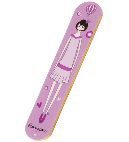 Rosajou Nagellack m. Nagelfeile etc. - 4 Teile - Paon/Magie