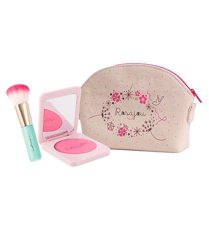 Rosajou Makeup Set - Blush etc. - 4 Parts - Pink