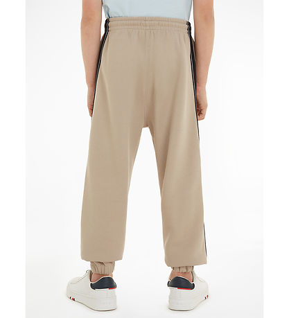 Calvin Klein Sweatpants - Plaza Taupe w. Black