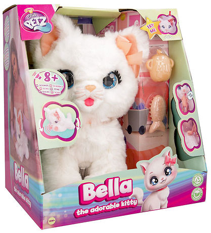 Interactif Peluche Club Petz - Danois - 29 cm - Le chat Bella Interactif Peluche Club Petz - Danois - 29 cm - Le chat Bella