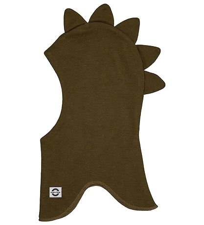Mikk-Line Balaclava - Wool - 2-layer - Beech w. Dinotacks Mikk-Line Balaclava - Wool - 2-layer - Beech w. Dinotacks