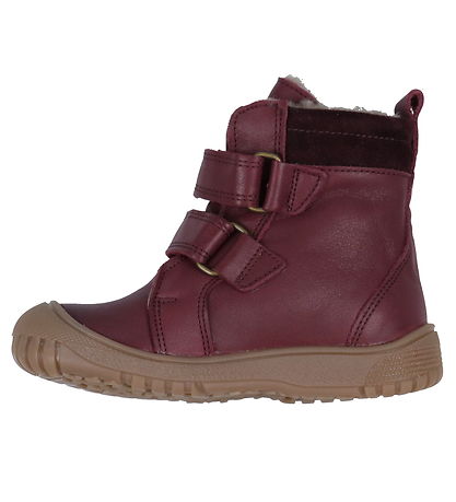 Pom Pom Winterstiefel - Tex - Deep Rouge