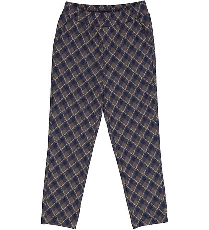 Müsli Trousers - Jacquard - Tower Grey/Night Blue/Desert Green
