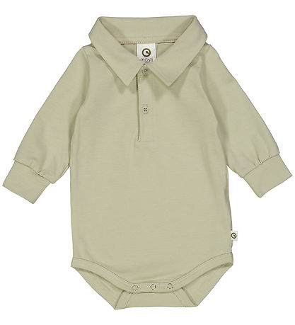 Müsli Hemdbody l/ä - Cozy Ich - Desert Green Müsli Hemdbody l/ä - Cozy Ich - Desert Green