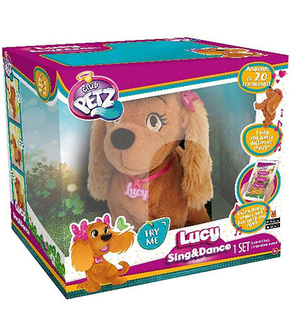 Club Petz Interactive Soft Toy - Danish - Sing & Dance - 29 cm -