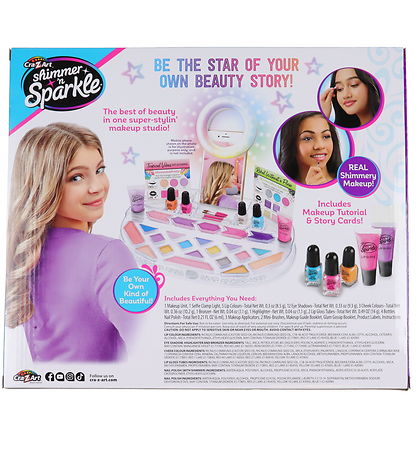 Shimmer N Sparkle Makeup Set w. Light