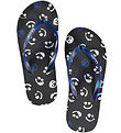 Molo Flip Flops - Zeppo - Blue Signs Molo Flip Flops - Zeppo - Blue Signs