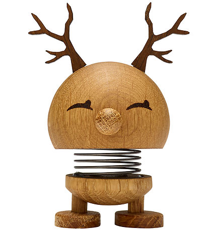 Hoptimist Reindeer Bimble - Small - 9.5 cm - Oak