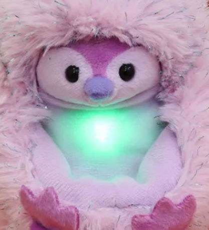 Curlimals Kuscheltier m. Klang und Bewegung - 14 cm - Glow Pengu Curlimals Kuscheltier m. Klang und Bewegung - 14 cm - Glow Pengu