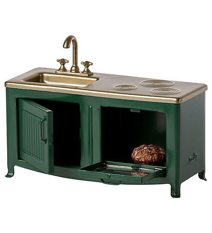Maileg Miniature Køkken - Mouse - Dark Green