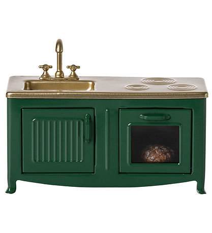Maileg Miniature Køkken - Mouse - Dark Green