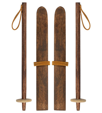 Maileg Miniature Ski and Ski Poles - Big Brother & Sister Mouse 