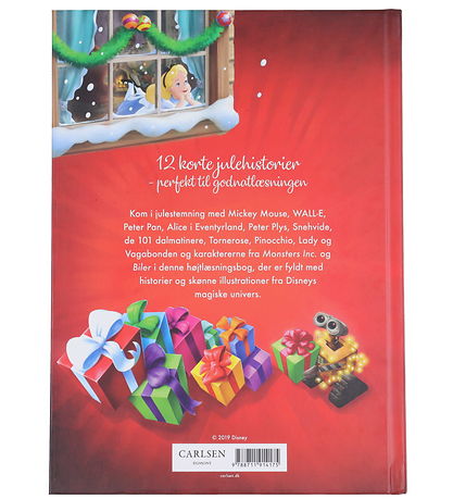 Forlaget Carlsen Book - 5 Minutes I Christmas - Disney - Danish Forlaget Carlsen Book - 5 Minutes I Christmas - Disney - Danish