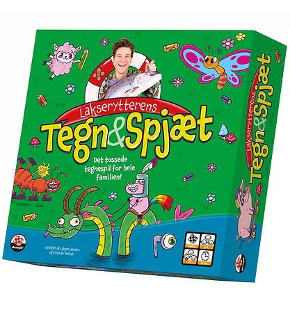 Jeu de Société Danspil - Lakserytterens Tegn & Spjæt Jeu de Société Danspil - Lakserytterens Tegn & Spjæt
