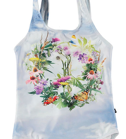 Molo Swimsuit - UV50+ - Nika - Flower Peach