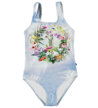Molo Swimsuit - UV50+ - Nika - Flower Peach