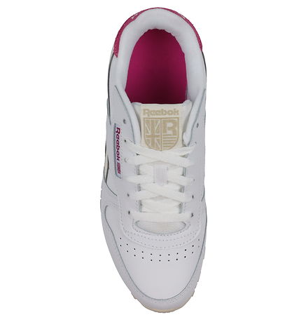 Reebok Shoe - Classic Leather - Running - White/Pink