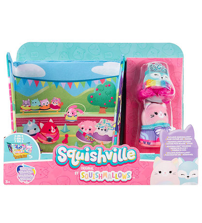 Squishville Maison de Poupées - 2 en 1 - Jours d'école