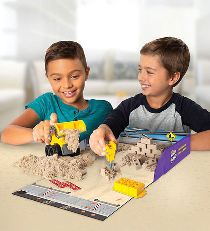 Kinetic Sand Sandset - Graben und Abreißen - 454 g