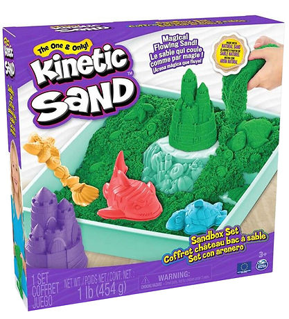 Set de Plage Kinetic Sand - 454g - Vert