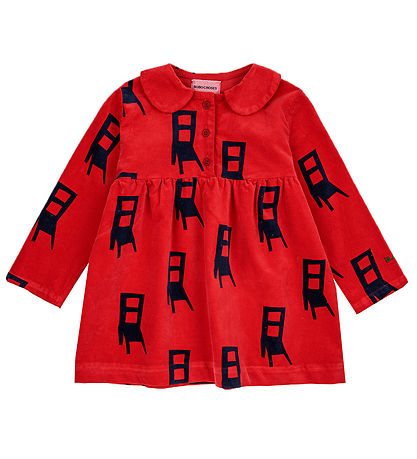 Bobo Choses Mekko - veluuri - Istuin - Punainen