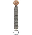 BIBS Pacifier Clip - Knitted - Cloud