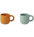 Liewood Cups - Silicone - 2-Pack - Merce - Mustard Peppermint Liewood Cups - Silicone - 2-Pack - Merce - Mustard Peppermint