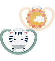 Nuk Smokker - 2-pack - Space - Grønn/Beige Nuk Smokker - 2-pack - Space - Grønn/Beige