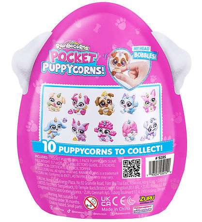 Rainbocorns Leksaker - 5 Delar - Pocket Puppycorns