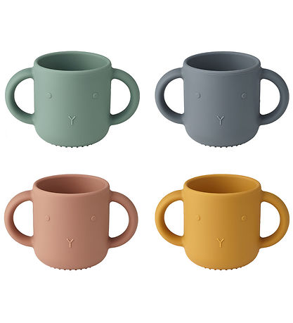 Liewood Beker - Silicone - 4-pack - Gen - Rabbit Multi Mix
