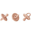 Liewood Speen - Silicone - 3-pack - Maat 1 - Paula - Rose