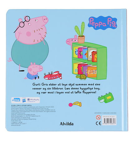 Livre d'Images av. Flapper Alvilda - Peppa Pig Joue à Cacher - S Livre d'Images av. Flapper Alvilda - Peppa Pig Joue à Cacher - S