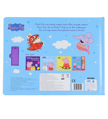 Alvilda Buch m. Tönen - Peppa Wutz - Magische Kreaturen - Dänisc Alvilda Buch m. Tönen - Peppa Wutz - Magische Kreaturen - Dänisc