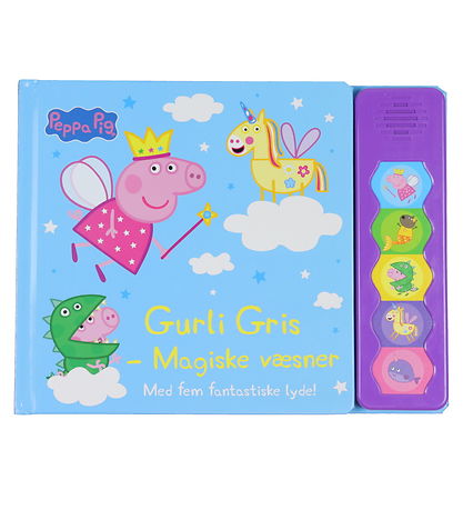Alvilda Buch m. Tönen - Peppa Wutz - Magische Kreaturen - Dänisc Alvilda Buch m. Tönen - Peppa Wutz - Magische Kreaturen - Dänisc