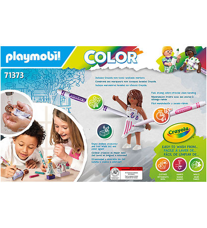 Playmobil Color - Fashion Design Set - 71373 - 45 Parts
