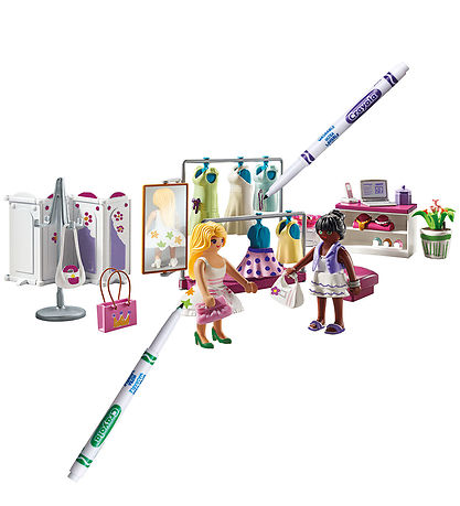 Playmobil Color - Fashion store - 71372 - 82 Parts Playmobil Color - Fashion store - 71372 - 82 Parts