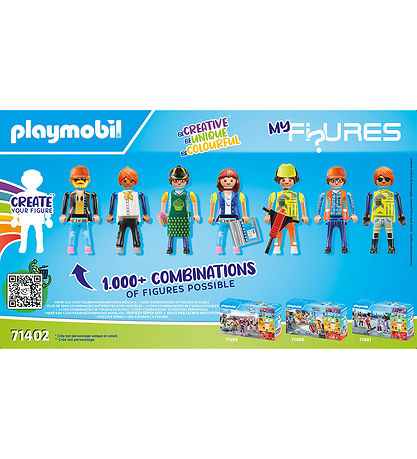 Playmobil City Life - My Figures: City Life - 71402 - 58 Teile