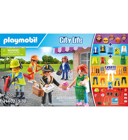 Playmobil City Life - My Figures: City Life - 71402 - 58 Teile