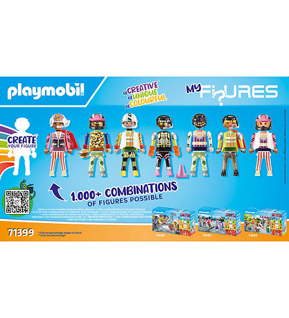 Playmobil Stunttiesitys - My Figures: Stuntshow - 71399 - 74 Osa