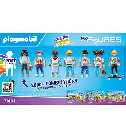 Playmobil City Life - My Figures: Mode - 71401 - 54 Parts