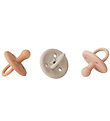 Liewood Speen - Silicone - 3-pack - Maat 2 - Paula - Rose Multi