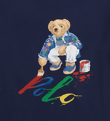 Polo Ralph Lauren T-shirt - Navy w. Soft Toy